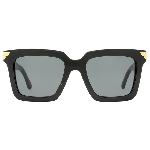 Bottega Veneta Square Sunglasses BV1005S 001 Black/Gold 53mm 1005 - Picture 2 of 2